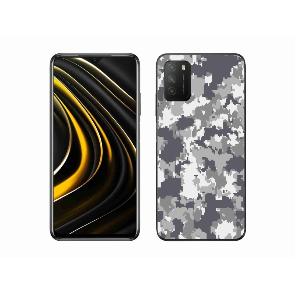 Gél borítás mmCase a Xiaomi Poco M3-hoz - álcázó minta 2