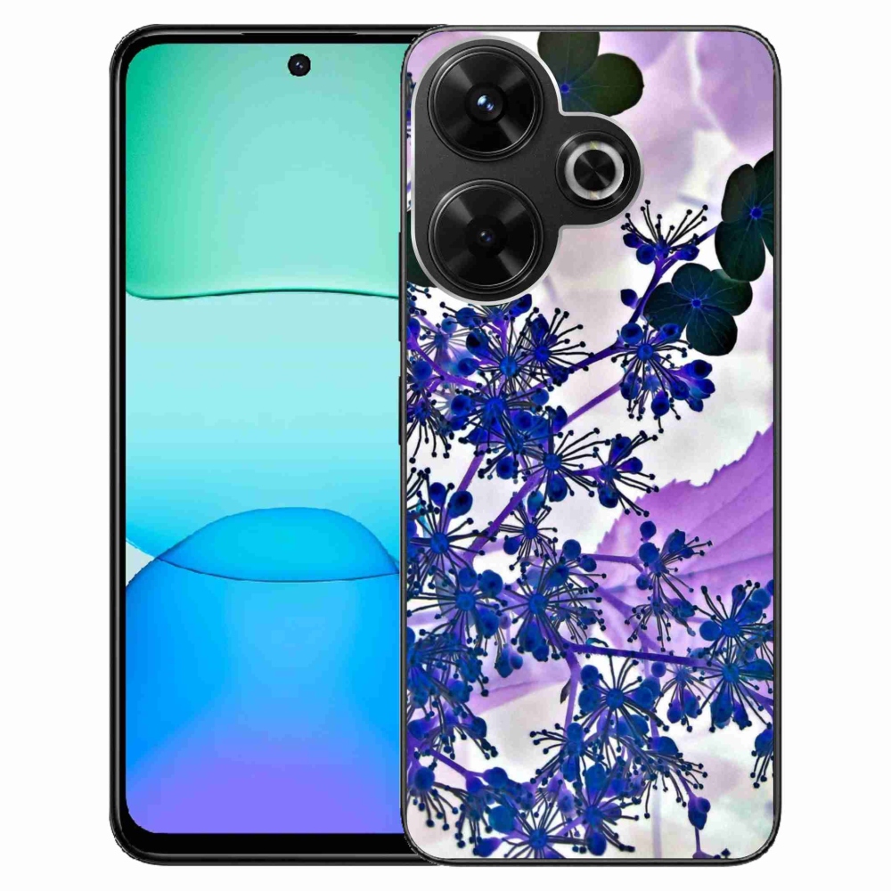 Gél borító mmCase a Xiaomi Redmi 13 4G/Poco M6 4G - hortenzia virághoz