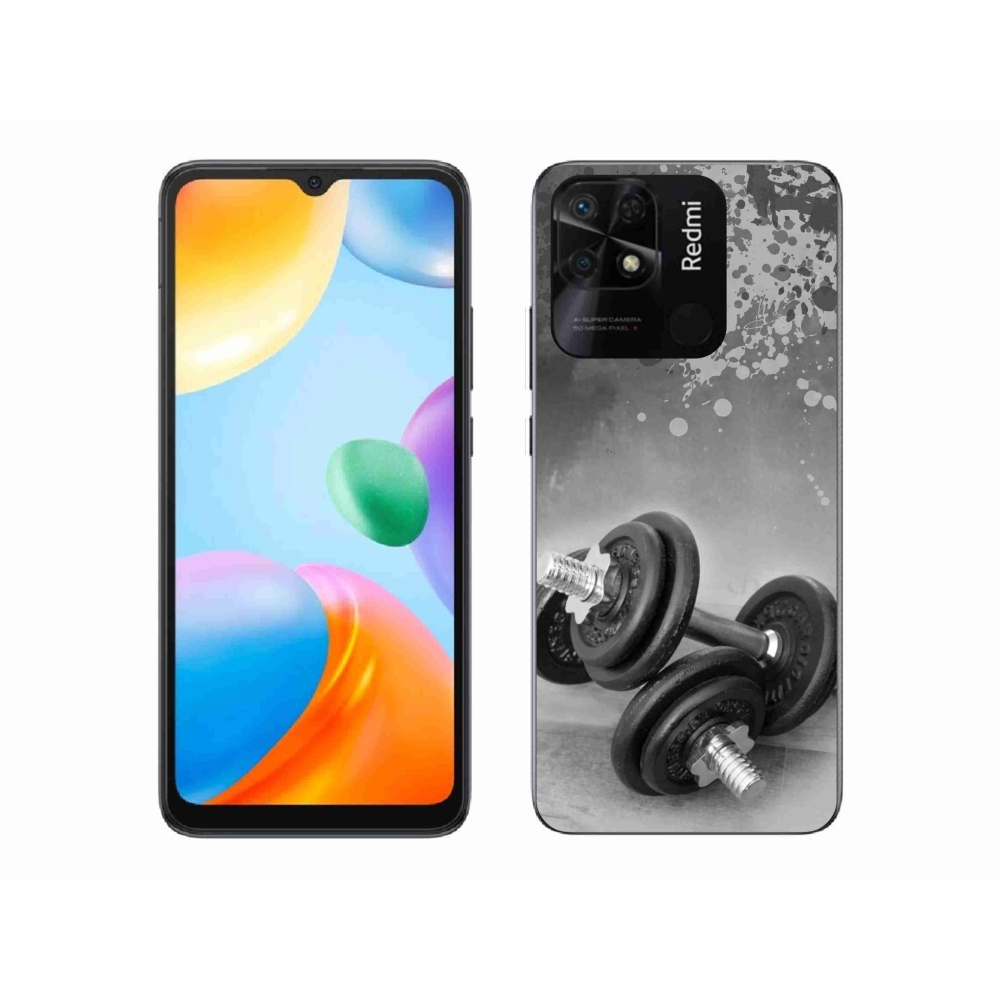 Gél borítás mmCase a Xiaomi Redmi 10C-hez - súlyzók 1