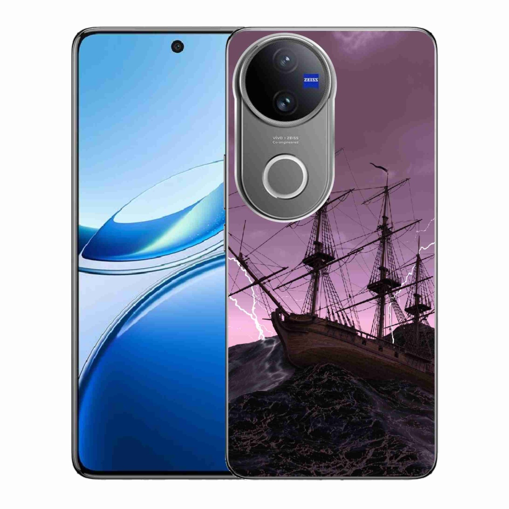 Gél borítás mmCase a Vivo V50 5G-hez - hajó a viharban