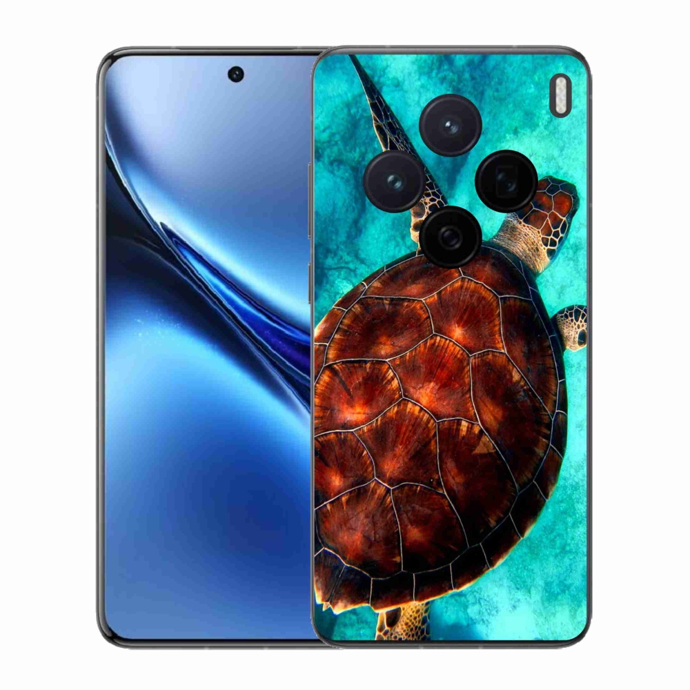 Zselés borítás mmCase a Vivo X200 5G-hez - teknősbéka