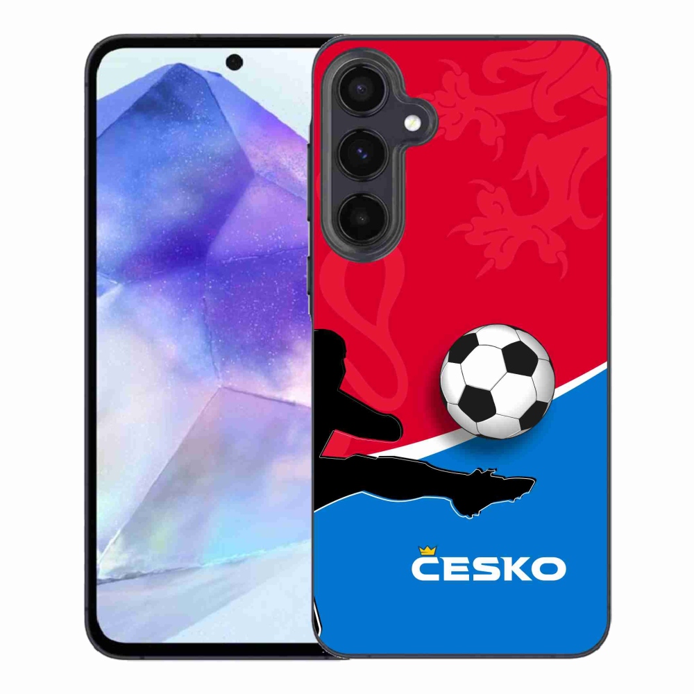 Gél borítás mmCase Samsung Galaxy A55 5G - Soccer Csehország 2
