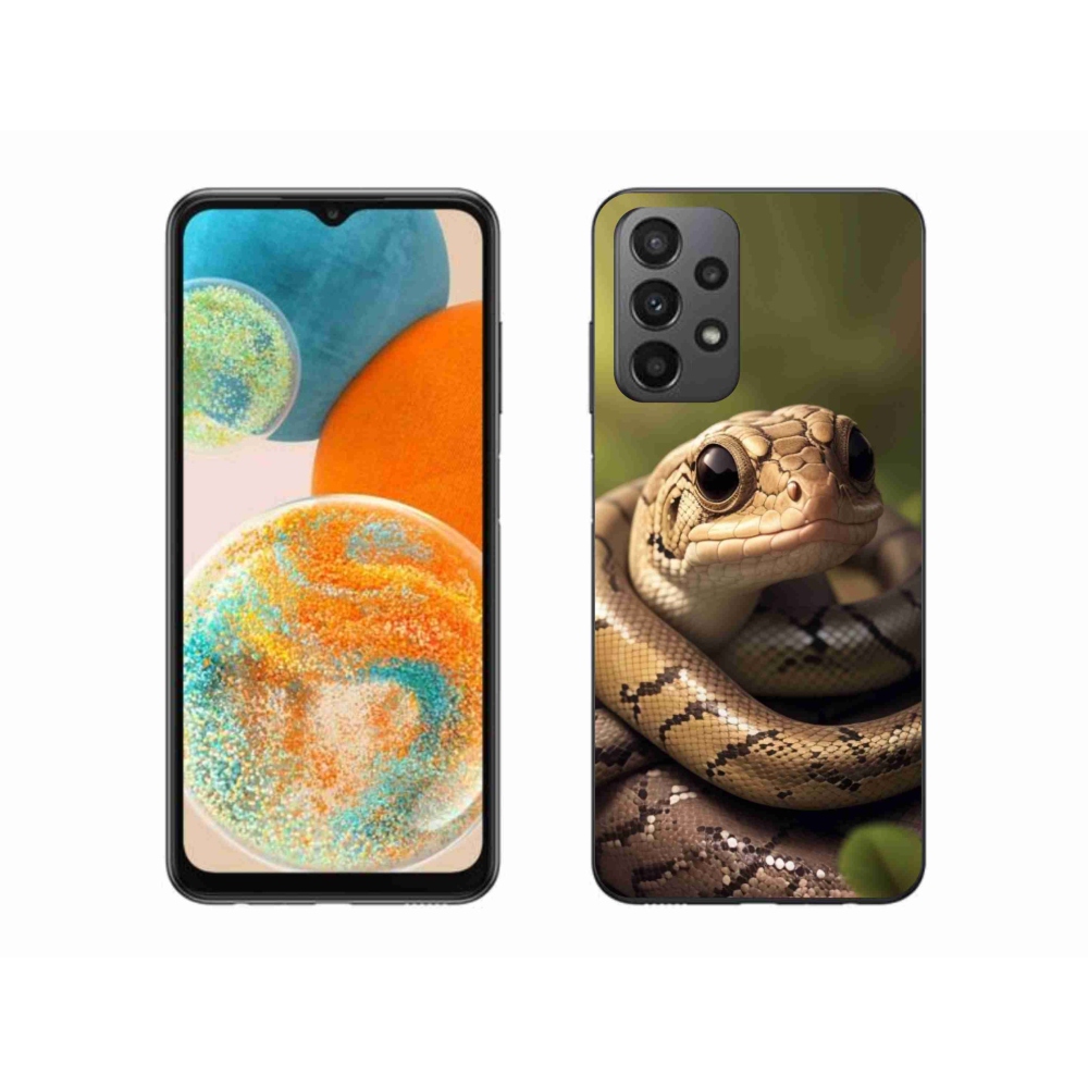 Zselés borítás mmCase Samsung Galaxy A23 4G/5G - kígyó 1