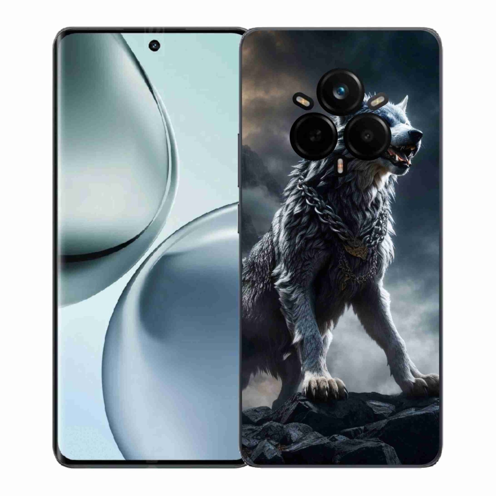 Gél borítás mmCase a Realme 14 Pro 5G készülékhez - farkas 1