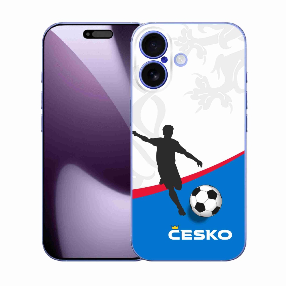 Zselés borítás mmCase iPhone 17 - futball Csehország 1