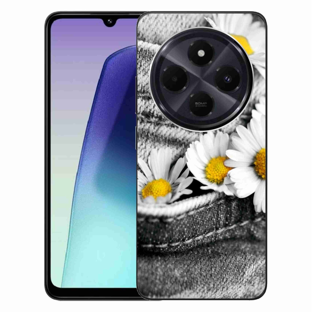 Gél tok mmCase a Xiaomi Redmi 14C/Poco C75-hez - százszorszépek