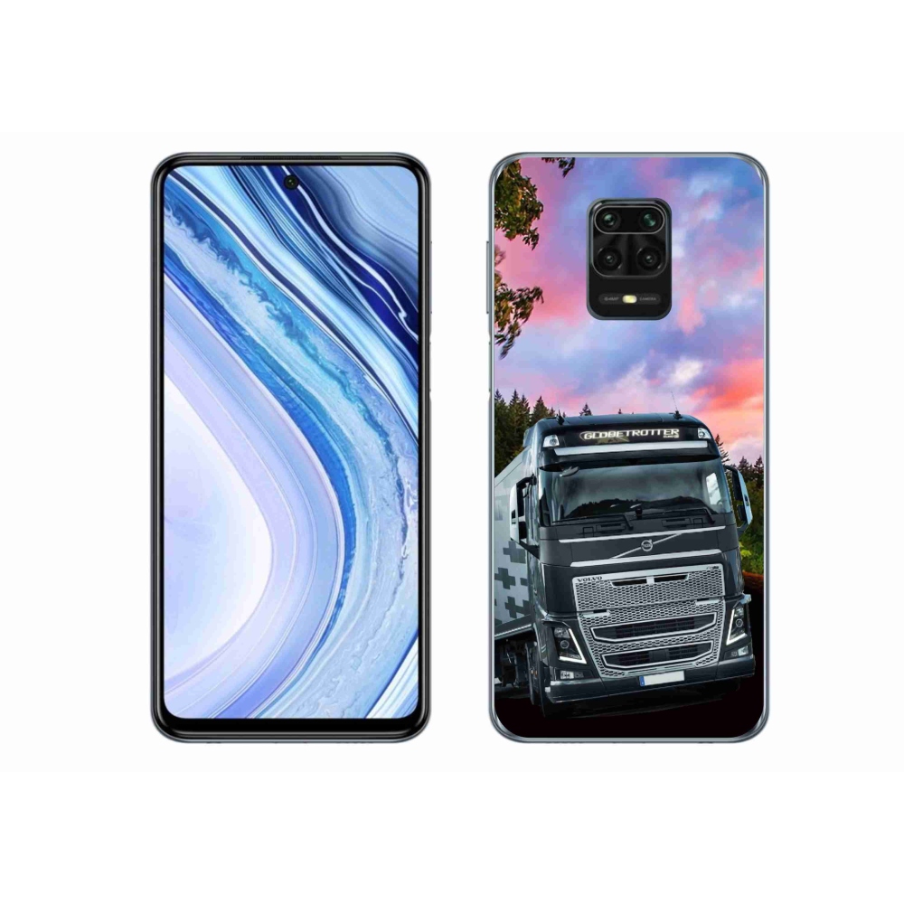 Gél borítás mmCase a Xiaomi Redmi Note 9 Pro-hoz - teherautó 2