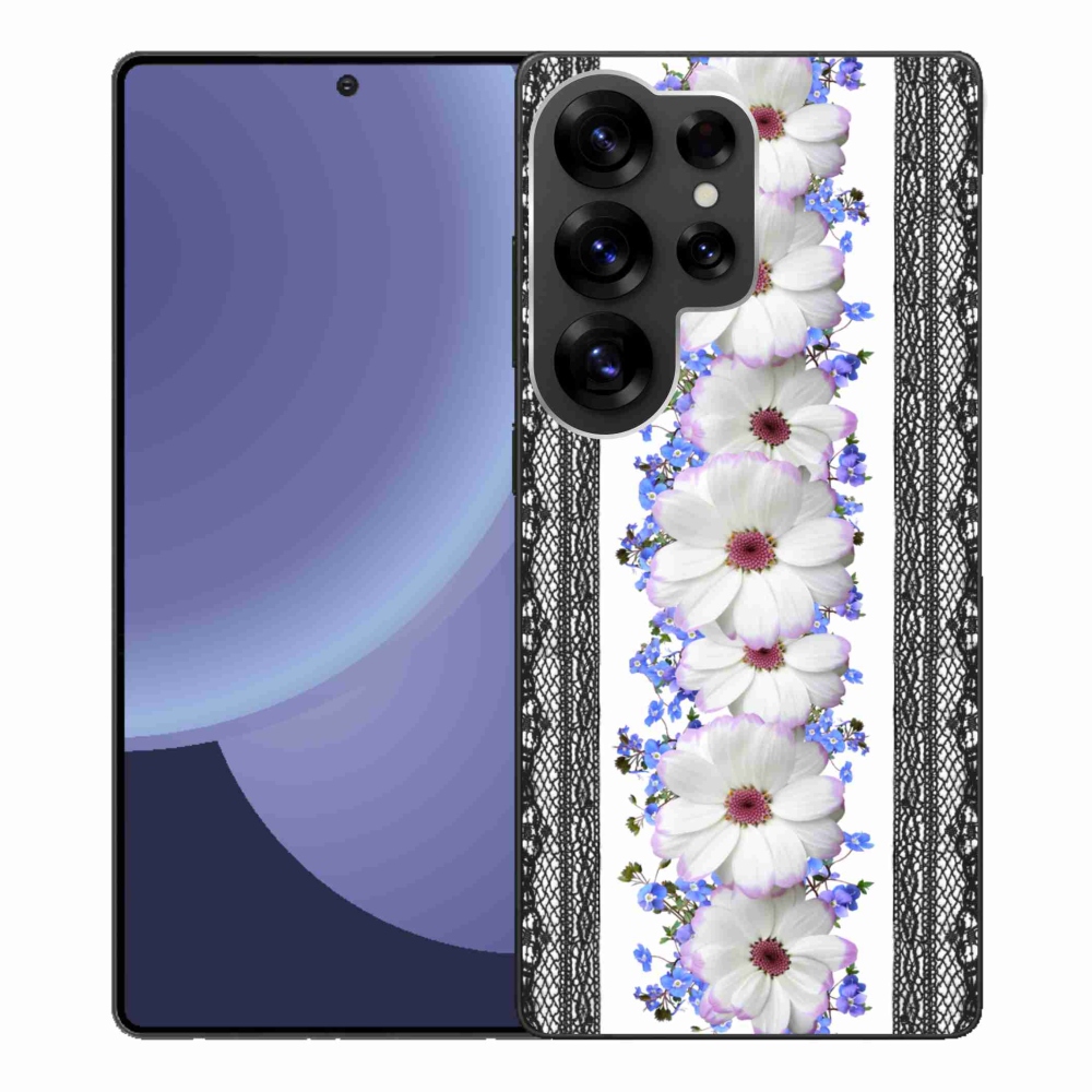 Gél borító mmCase Samsung Galaxy S25 Ultra - virágok 8