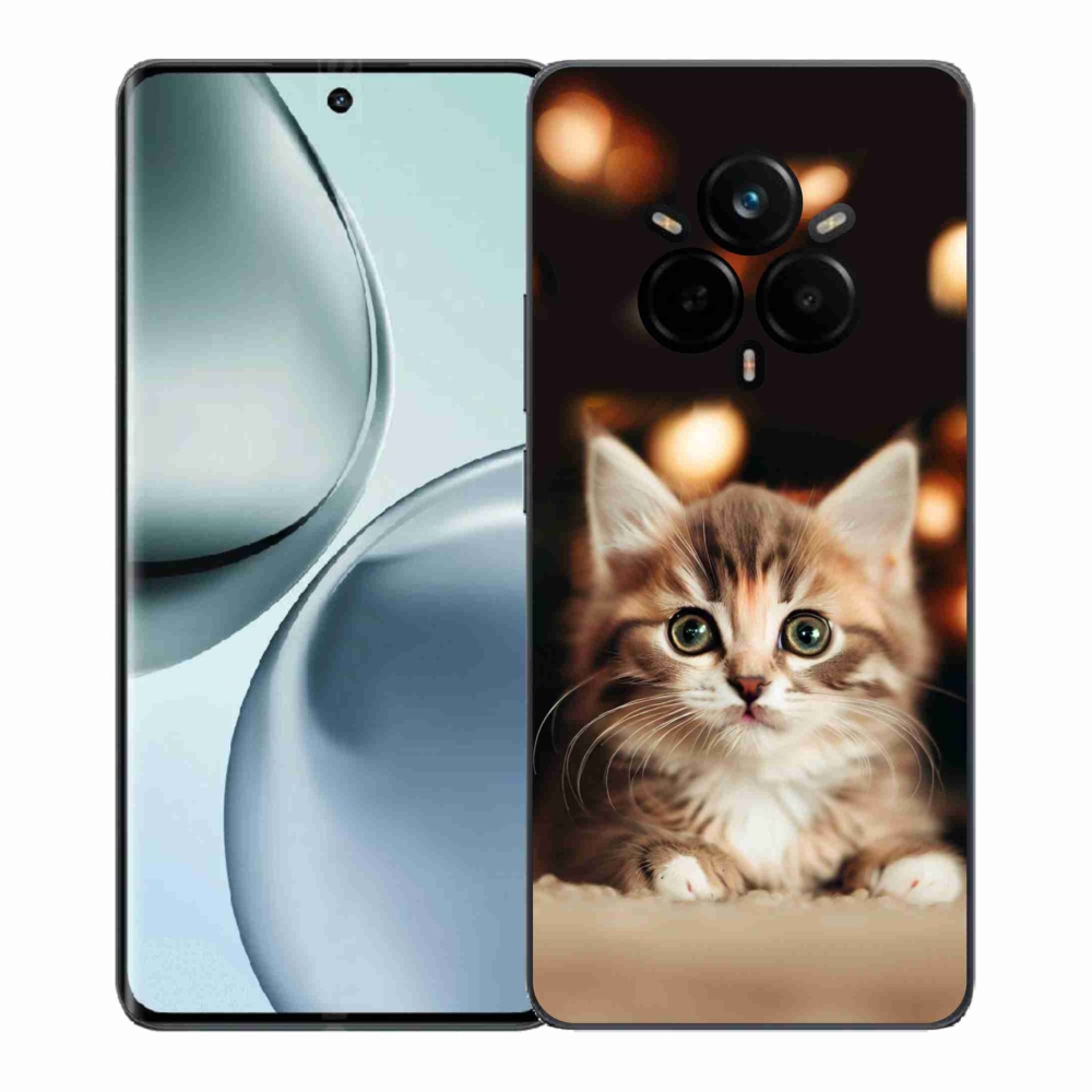 Gél borítás mmCase a Realme 14 Pro 5G számára - aranyos cica 2