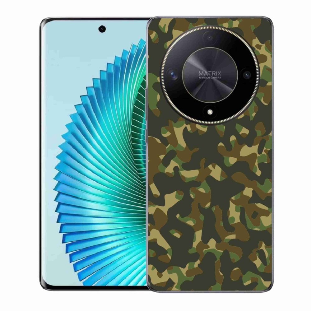 Zselés borítás mmCase a Honor Magic 6 Lite 5G készülékhez - álcázó minta 1