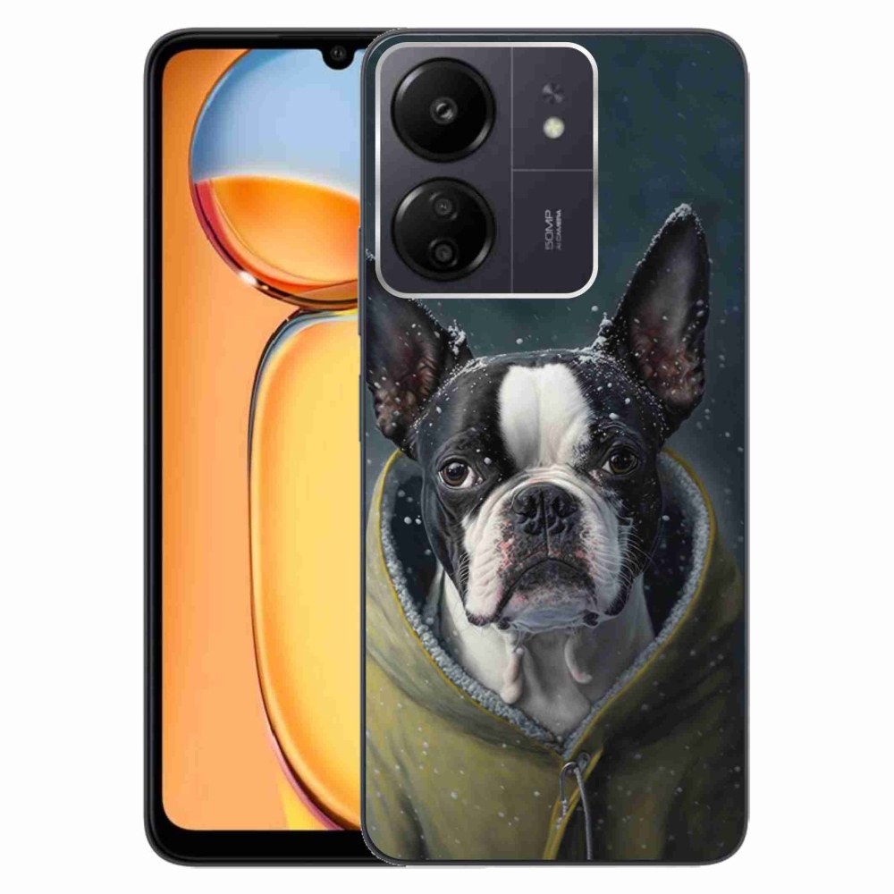 Gél borítás mmCase a Xiaomi Poco C65/Redmi 13C-hez - bulldog