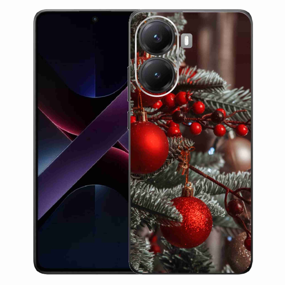 Gél borítás mmCase a Xiaomi Poco X7 Pro 5G számára - karácsonyi dekorációk 2