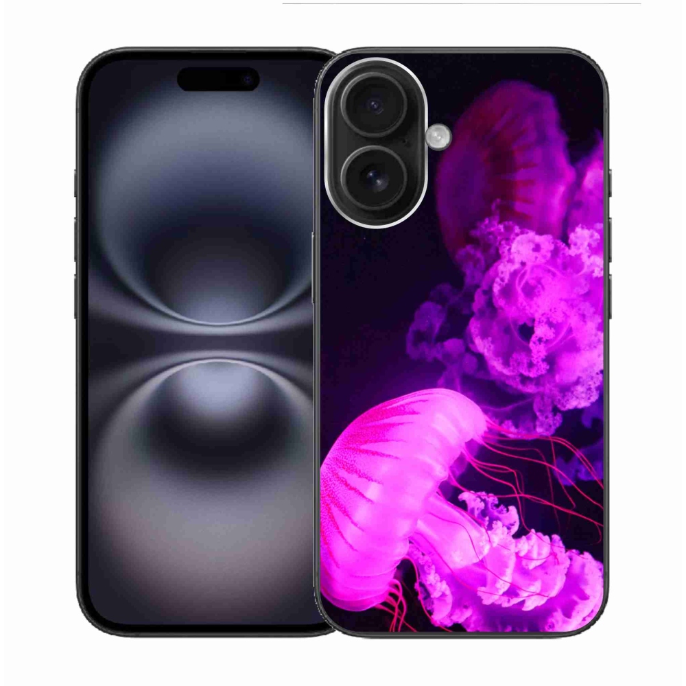 Zselés borítás mmCase iPhone 16 készülékhez - medúza 1