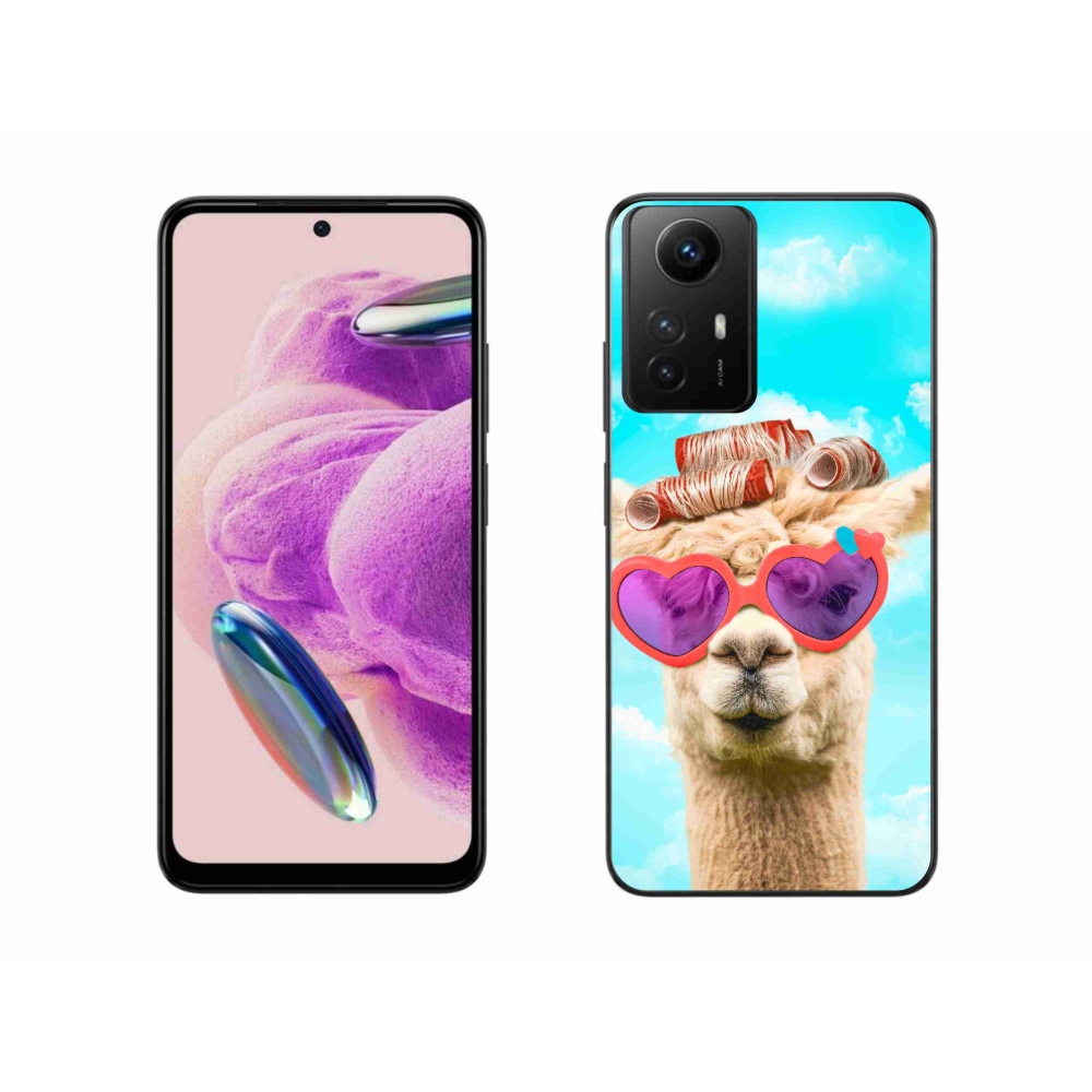 Gél borítás mmCase a Xiaomi Redmi Note 12S-hez - szemüveges láma