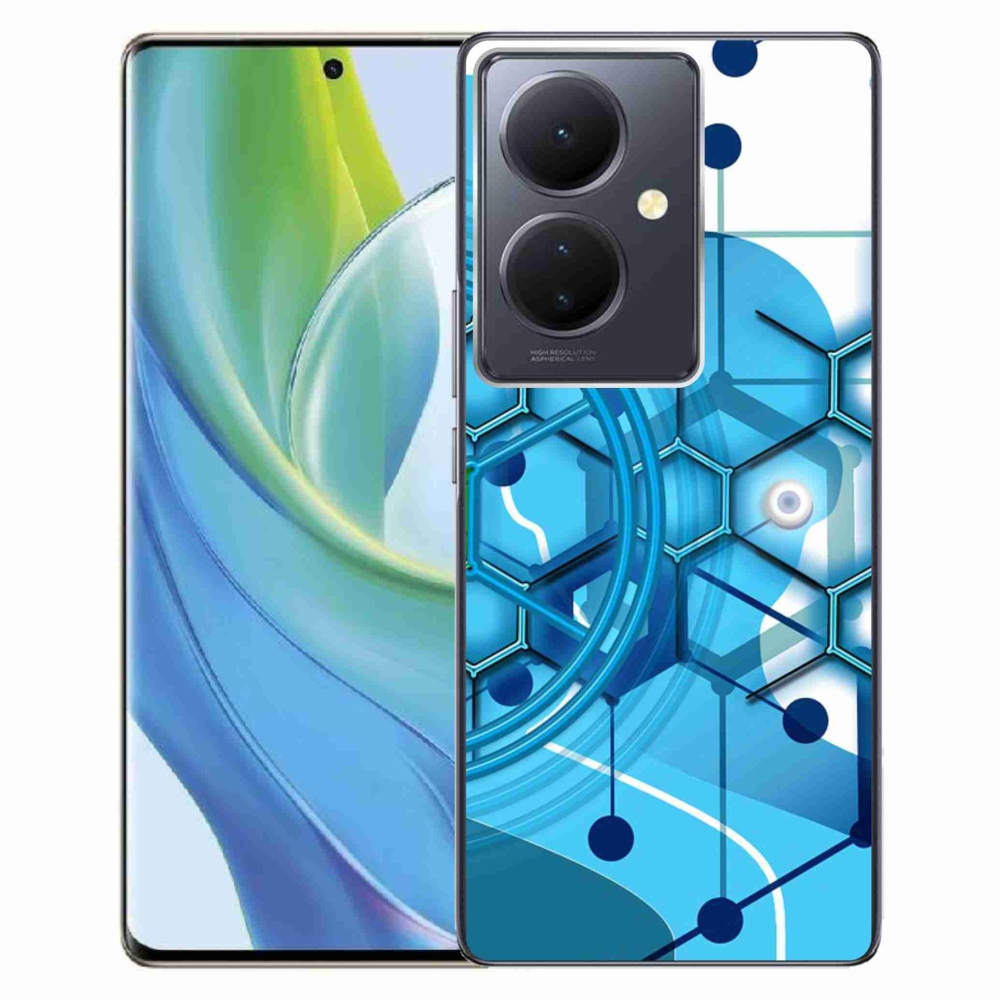 Gél borítás mmCase a Vivo V29 Lite 5G-n - absztrakt minta 2