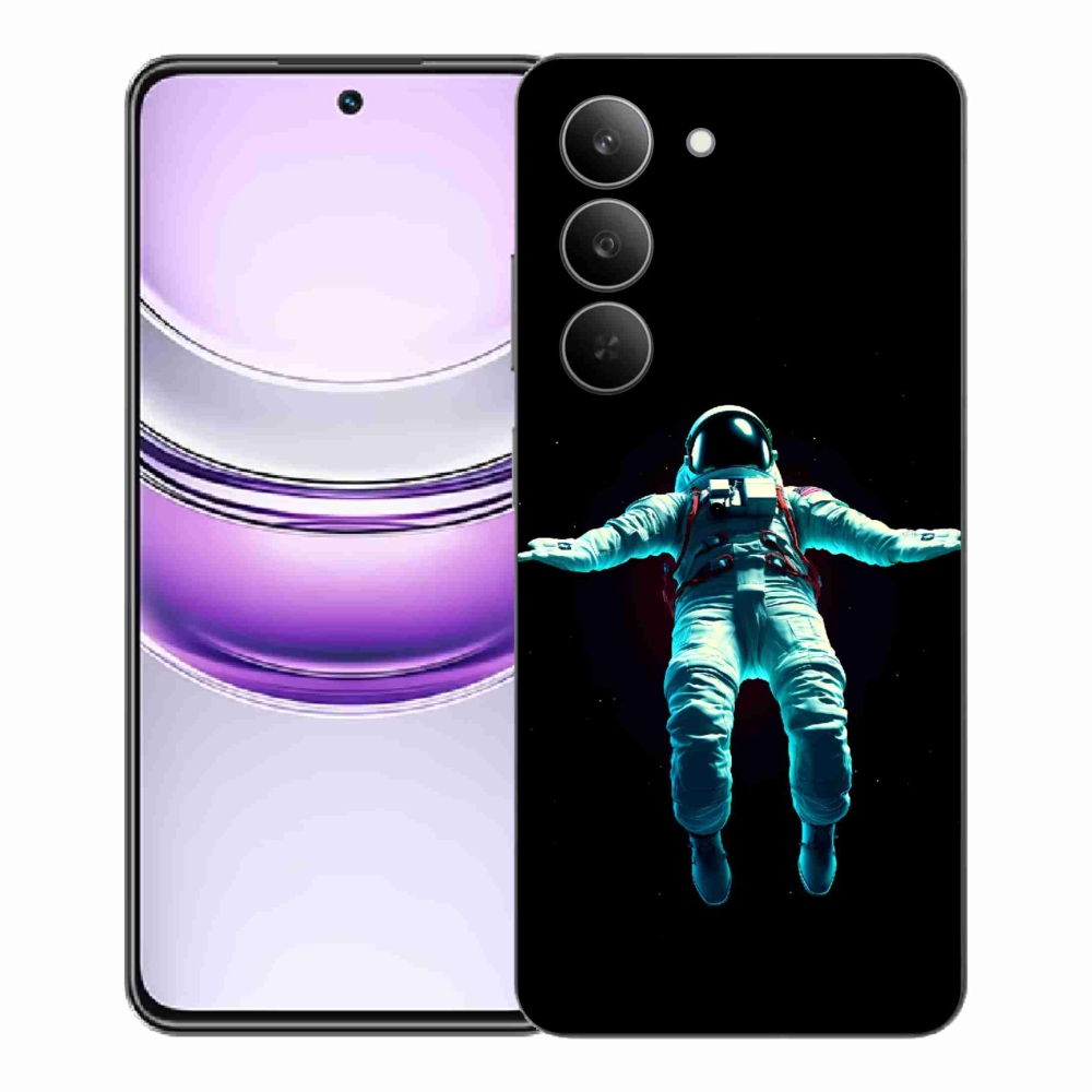 Gél borítás mmCase a Realme 14x 5G készülékhez - kozmonauta