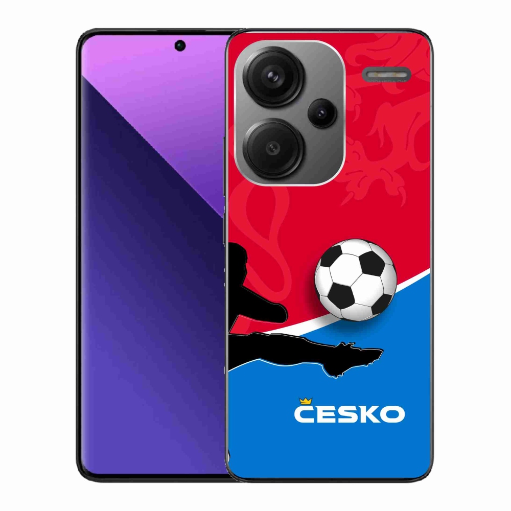 Gél borítás mmCase a Xiaomi Redmi Note 13 Pro+ 5G - futball Csehország 2