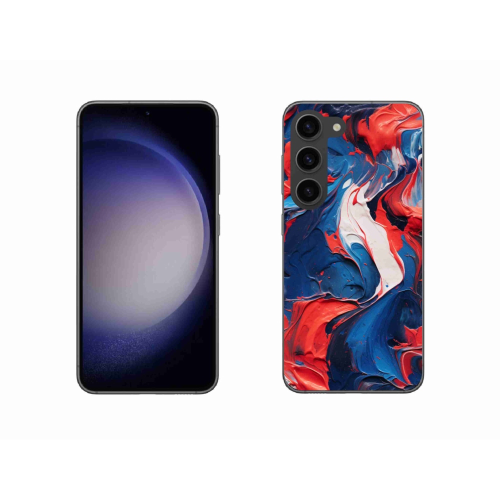 Gél borítás mmCase Samsung Galaxy S23 5G - absztrakt motívum 7