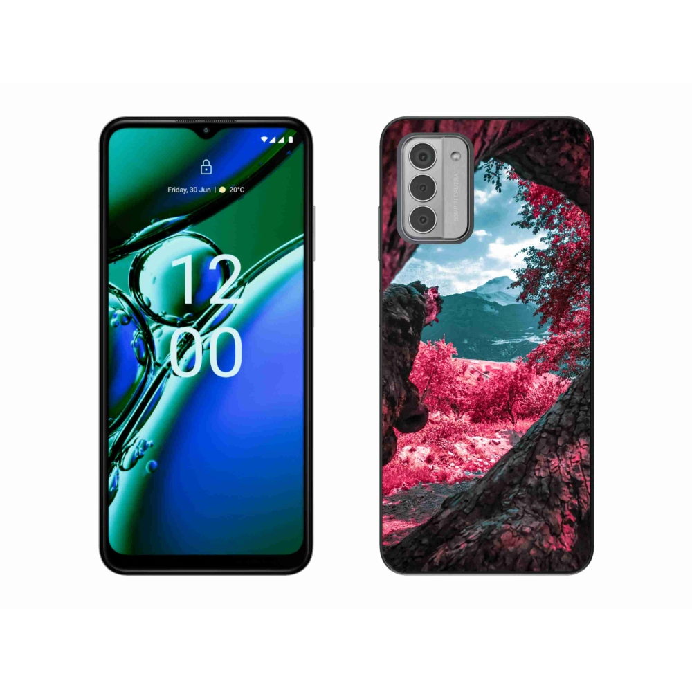 Zselés borítás mmCase a Nokia G42 készülékhez - hegyi kilátás