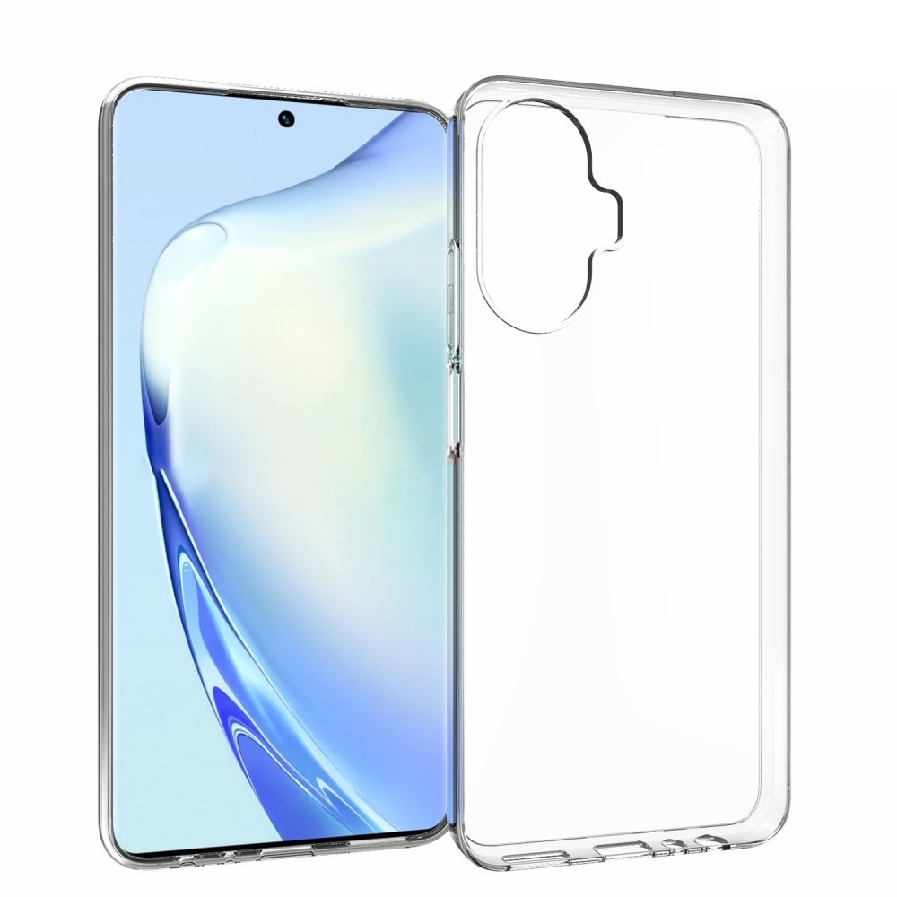 Átlátszó zselés tok a Realme C55 készülékhez - átlátszó