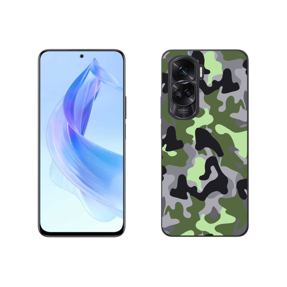 Zselés borítás mmCase a Honor 90 Lite-hoz - álcázó minta 7