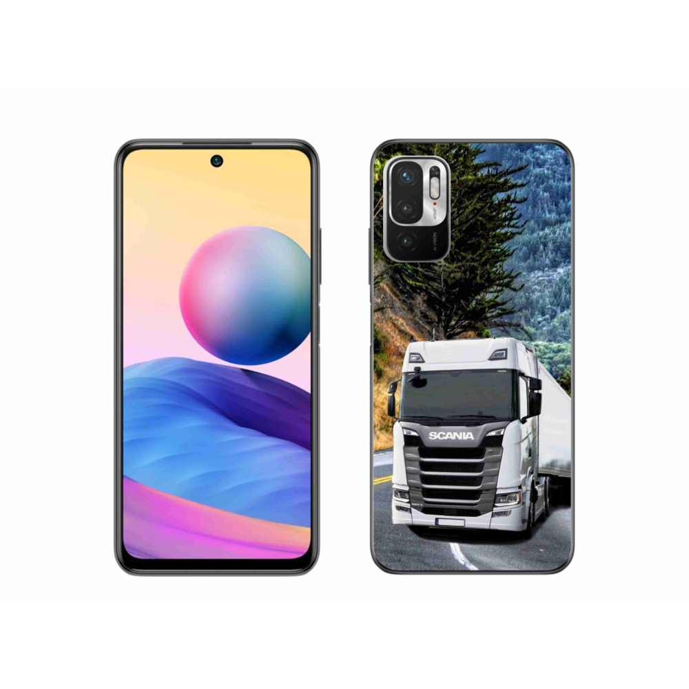 Gél borítás mmCase a Xiaomi Poco M3 Pro/5G számára - teherautó 1