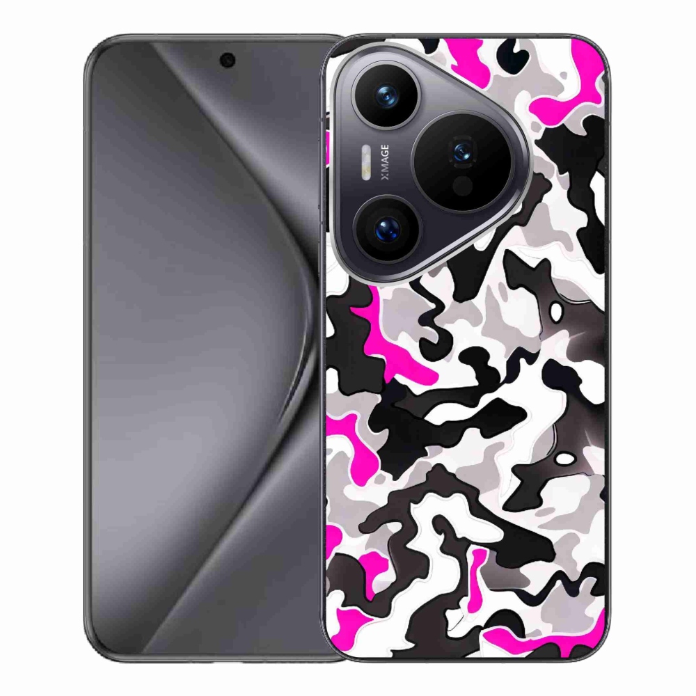 Gél borítás mmCase a Huawei Pura 70 Pro készülékhez - terepszínű minta 5