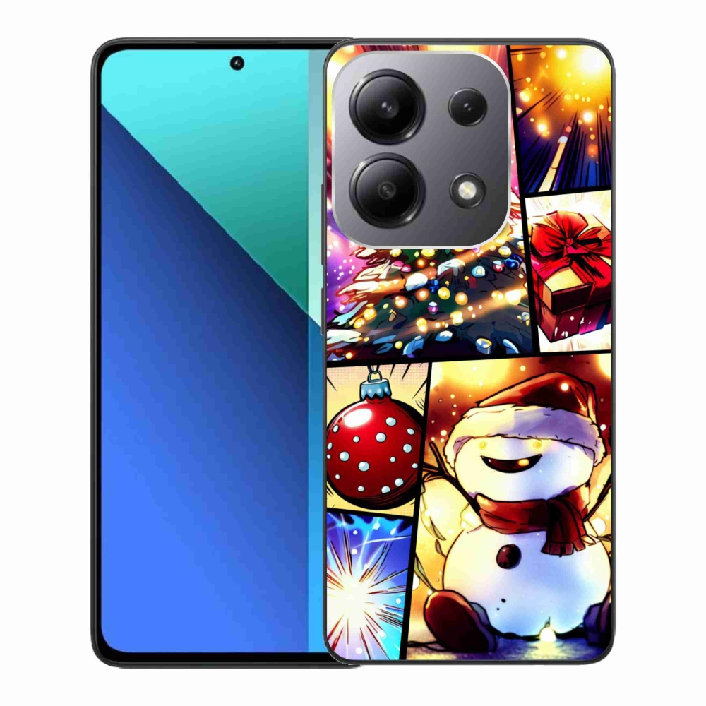 Gél borító mmCase a Xiaomi Redmi Note 13-hoz - Karácsonyi motívumok 1