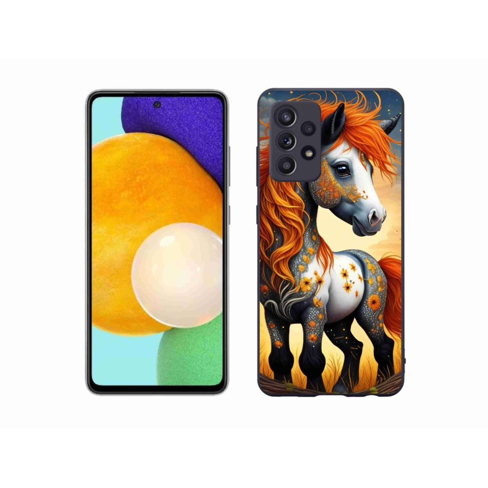 Zselés borítás mmCase Samsung Galaxy A52s 5G - színes póni