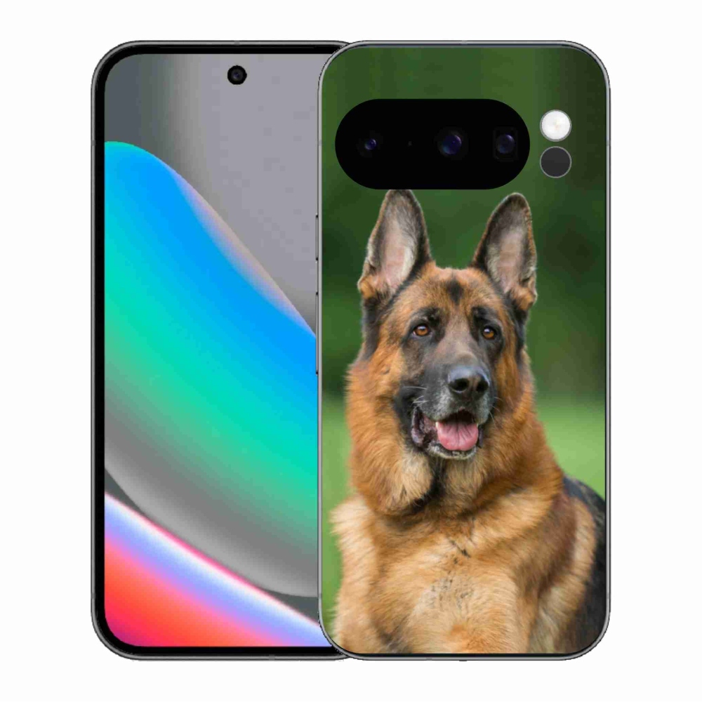 Gél borítás mmCase a Google Pixel 10 Pro számára - Német juhászkutya
