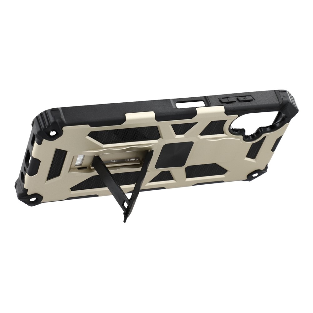 Ütésálló hibrid borítás Samsung Galaxy A07 4G készülékhez - arany színű