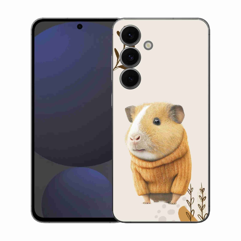 Gél borítás mmCase Samsung Galaxy S25 FE - tengerimalac pulóverben