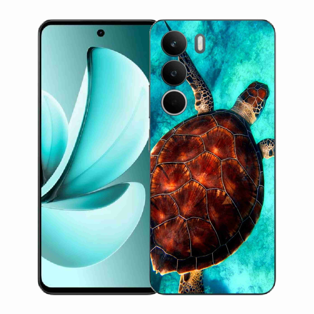 Gél borítás mmCase a Realme C71 készülékhez - teknősbéka