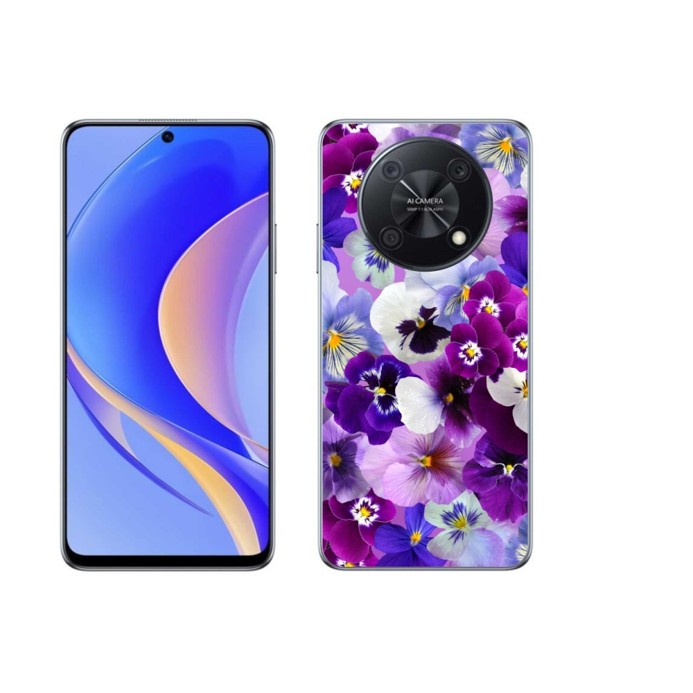 Gél borító mmCase a Huawei Nova Y90 készülékhez - virág 9