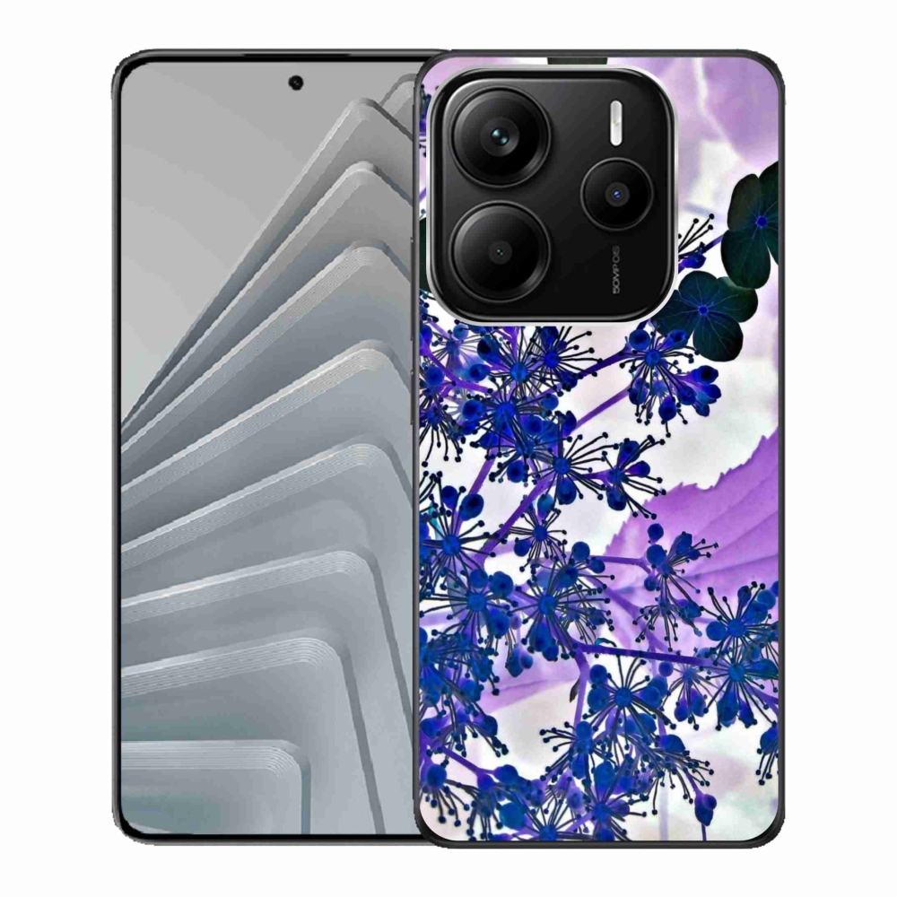 Gél borítás mmCase a Xiaomi Redmi Note 14 5G-hez - hortenzia virág