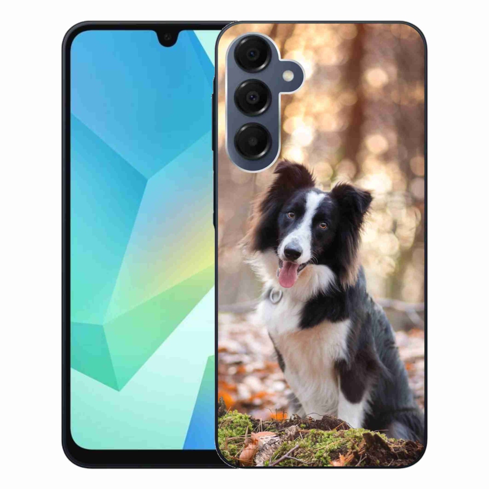 Gél tok mmCase a Samsung Galaxy A16 4G/5G készülékhez - border colie 1