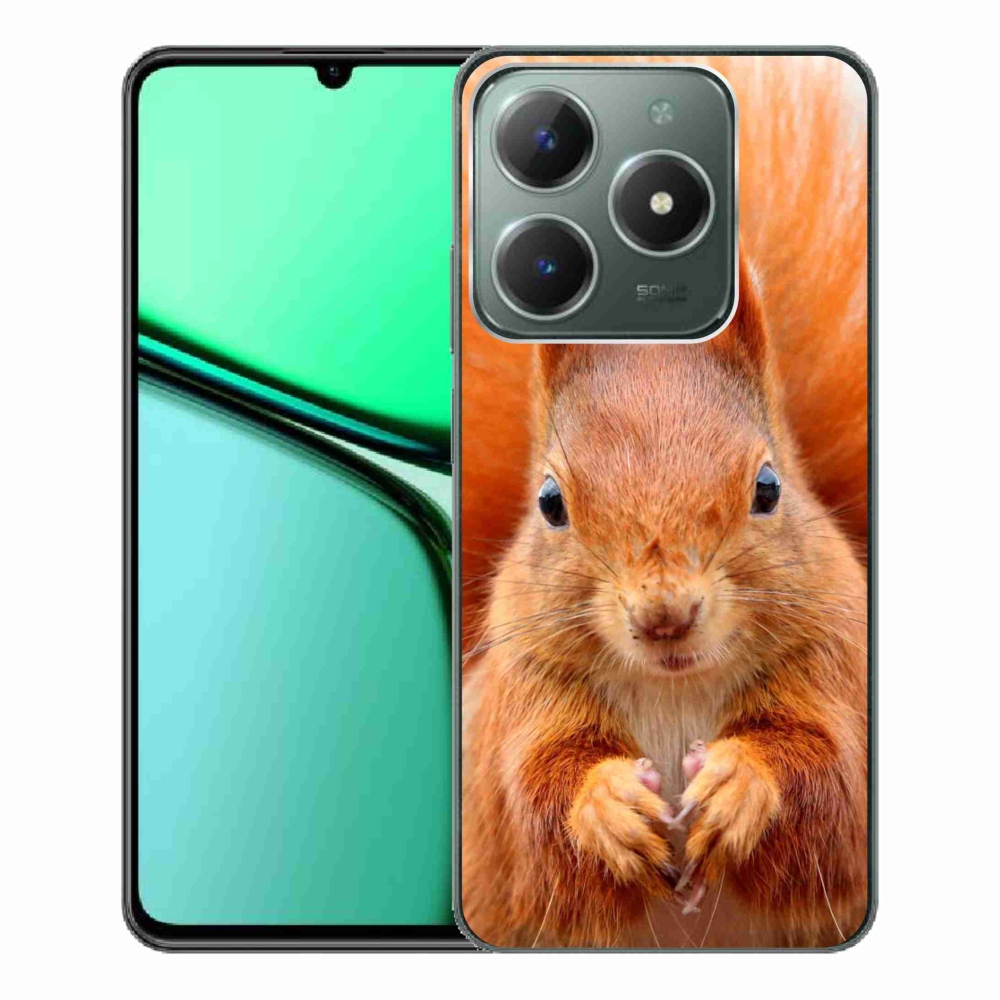 Zselés borítás mmCase a Realme C61 készülékhez - mókus