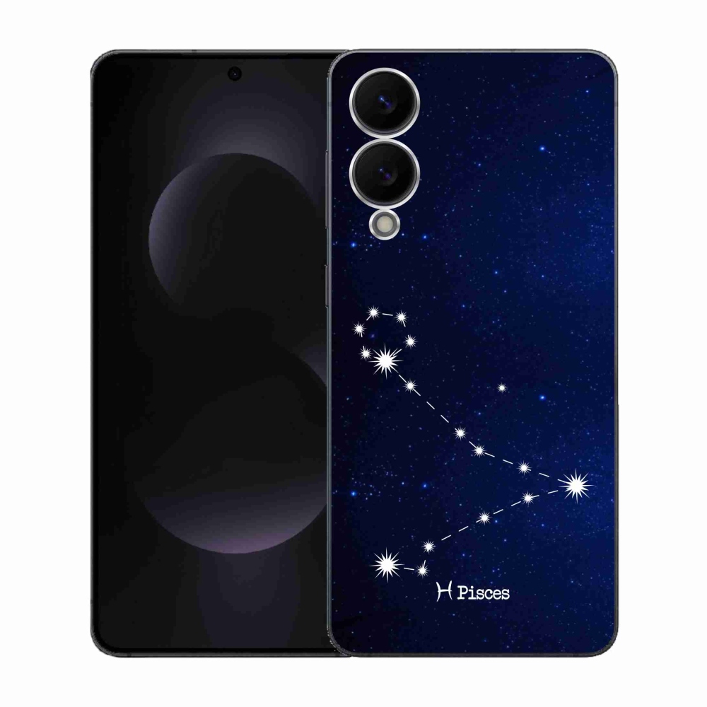 Gél borítás mmCase Samsung Galaxy S25 Edge készülékhez - csillagkép Halak