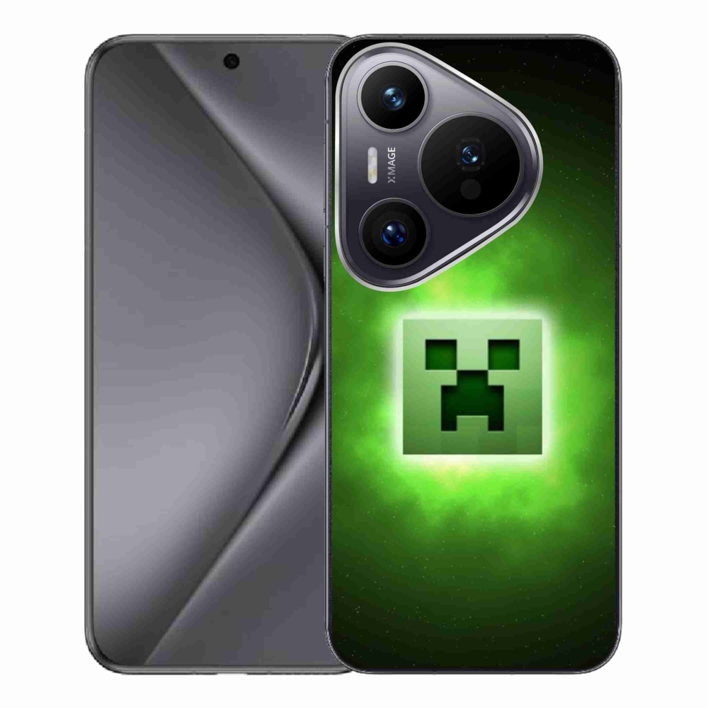 Gél borítás mmCase a Huawei Pura 70 Pro számára - minecraft