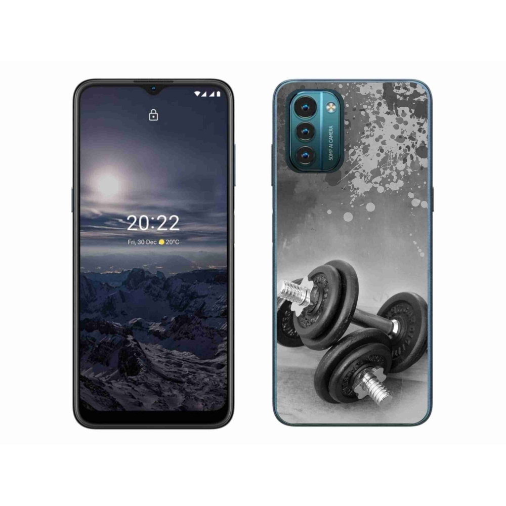 Zselés borítás mmCase a Nokia G11/G21 készülékhez - súlyzók 1