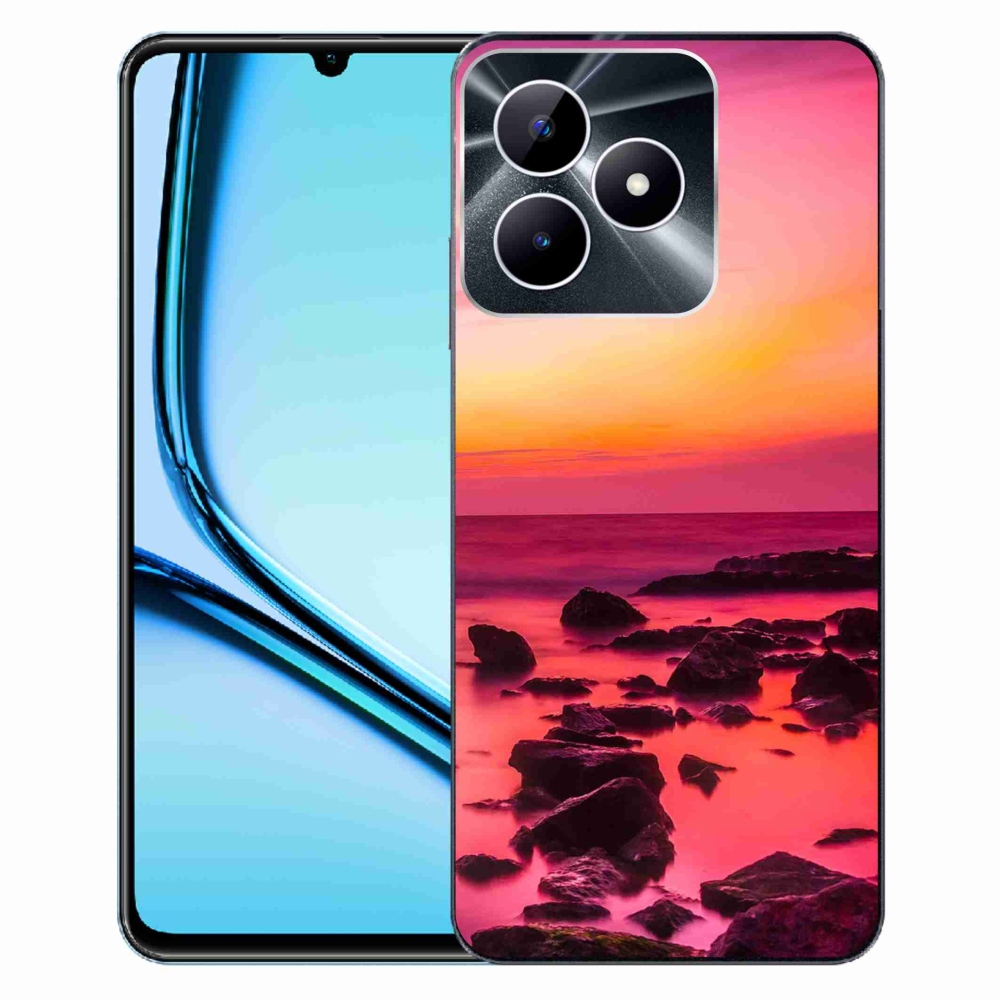 Zselés borító mmCase a Realme Note 50 készülékhez - tenger és ragyogás