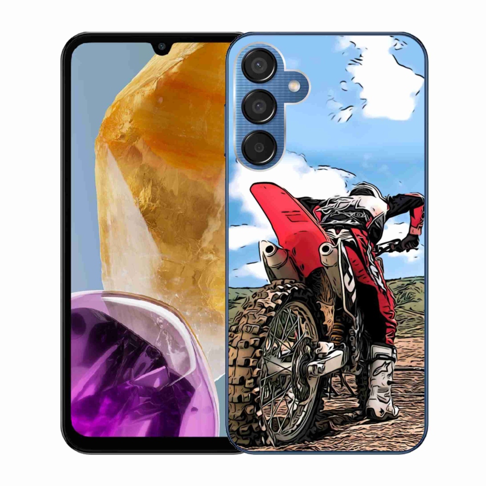 Zselés borítás mmCase Samsung Galaxy M15 5G - moto