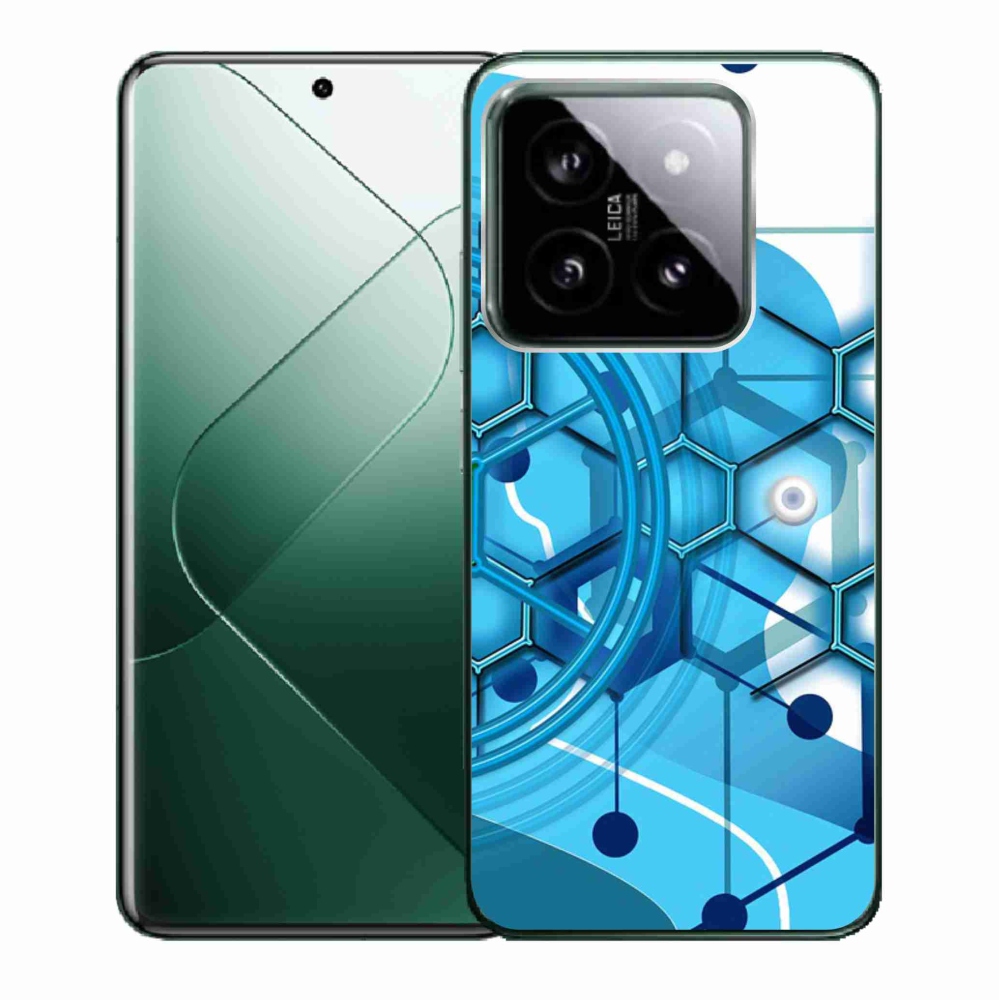 Gél borítás mmCase a Xiaomi 14-hez - absztrakt minta 2