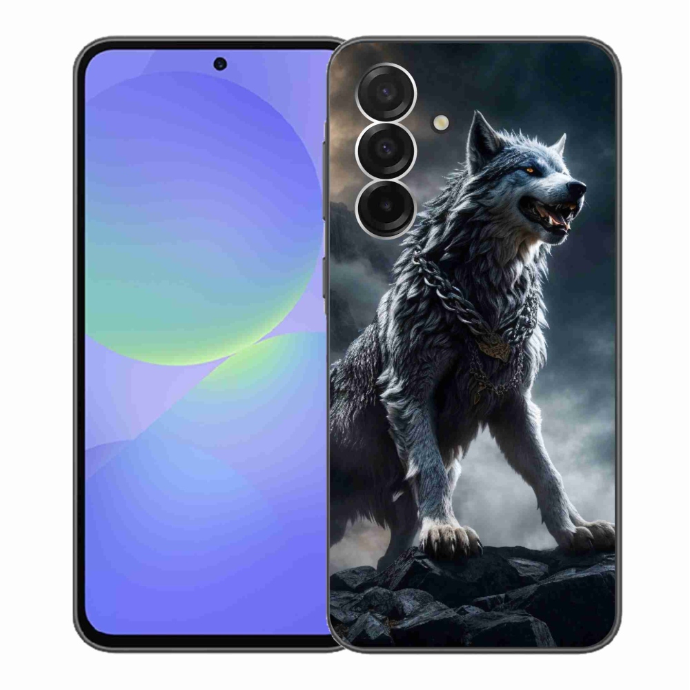 Zselés borítás mmCase Samsung Galaxy A36 5G - farkas 1