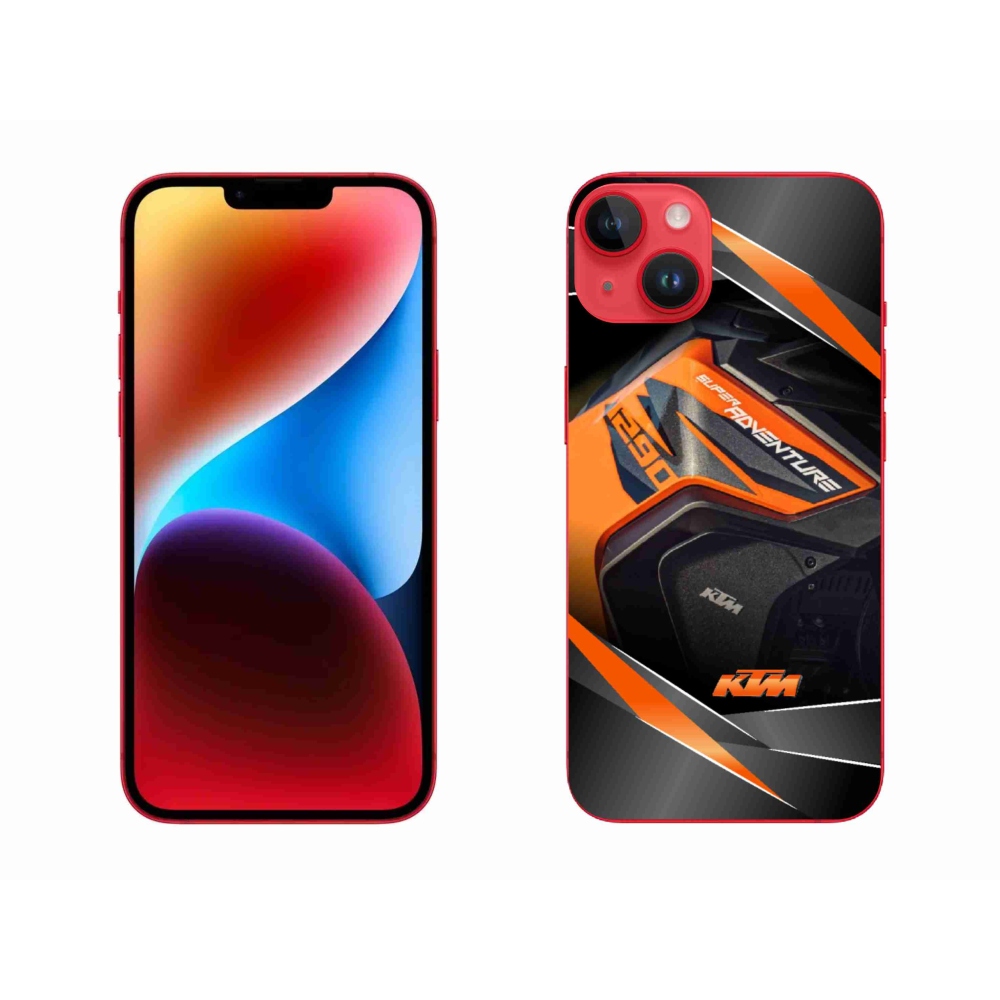 Zselés borítás mmCase iPhone 14 Plus készülékhez - motoros ktm