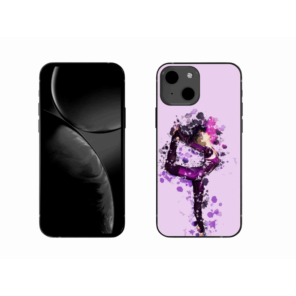 Zselés borítás mmCase iPhone 13 6.1 készülékhez - balerina