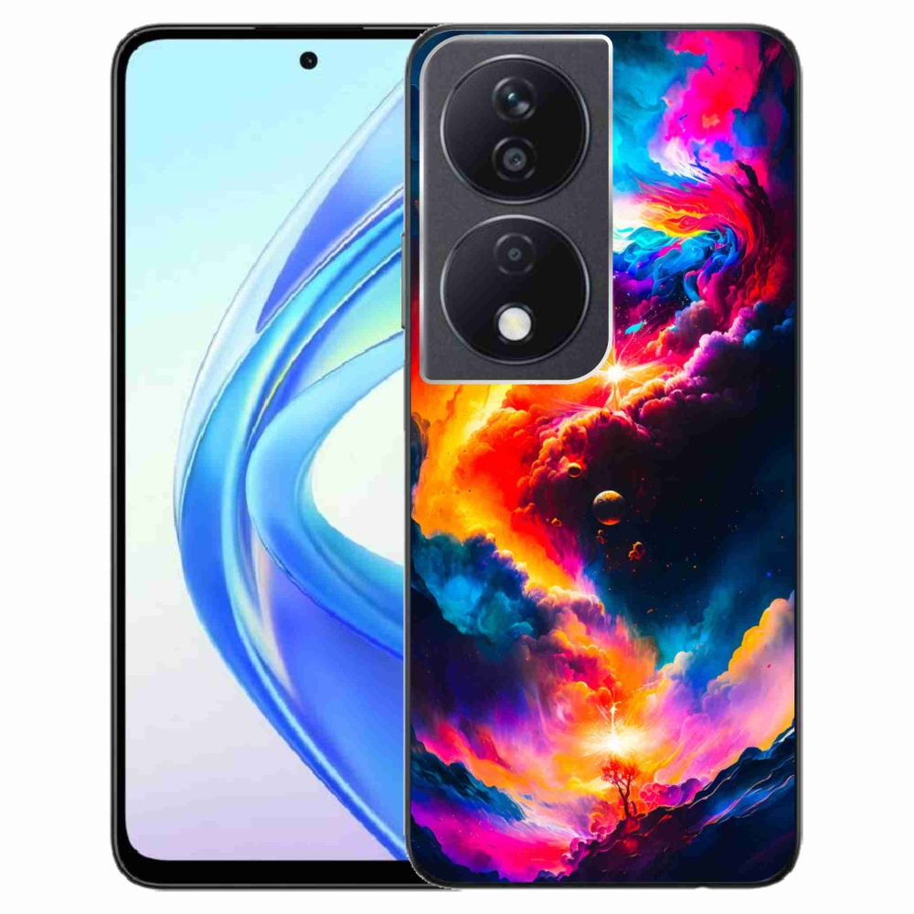 Zselés borítás mmCase a Honor X7b/Honor 90 Smart készülékhez - absztrakt motívum