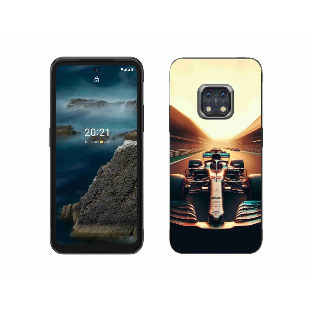Zselés borítás mmCase a Nokia XR20 készülékhez - formula 1