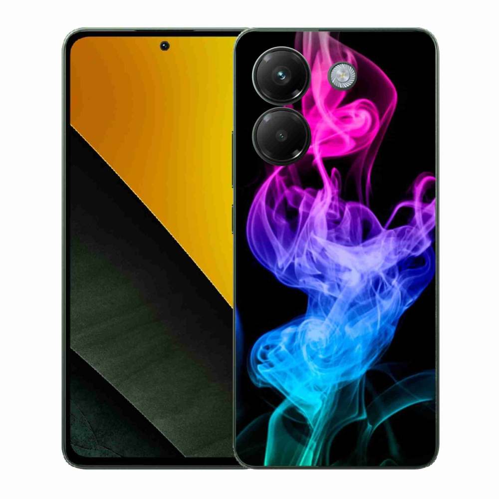 Gél borítás mmCase a Xiaomi Poco M7 Pro 5G számára - absztrakt minta 8