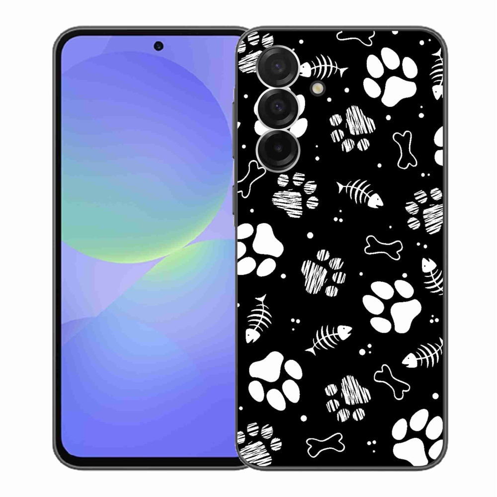 Zselés borítás mmCase Samsung Galaxy A36 5G - kutyamancsok